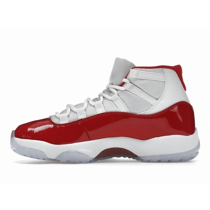 Air Jordan 11 Retro "Cherry" - White / Varsity Red Patent Leather